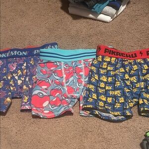 Pokemon Themed Boxer Briefs Set
